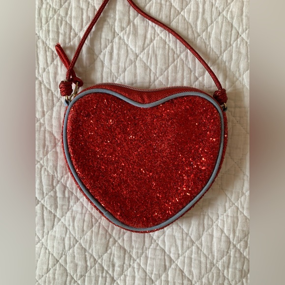 Crewcuts Glitter Heart Purse - 2 available - Picture 4 of 10